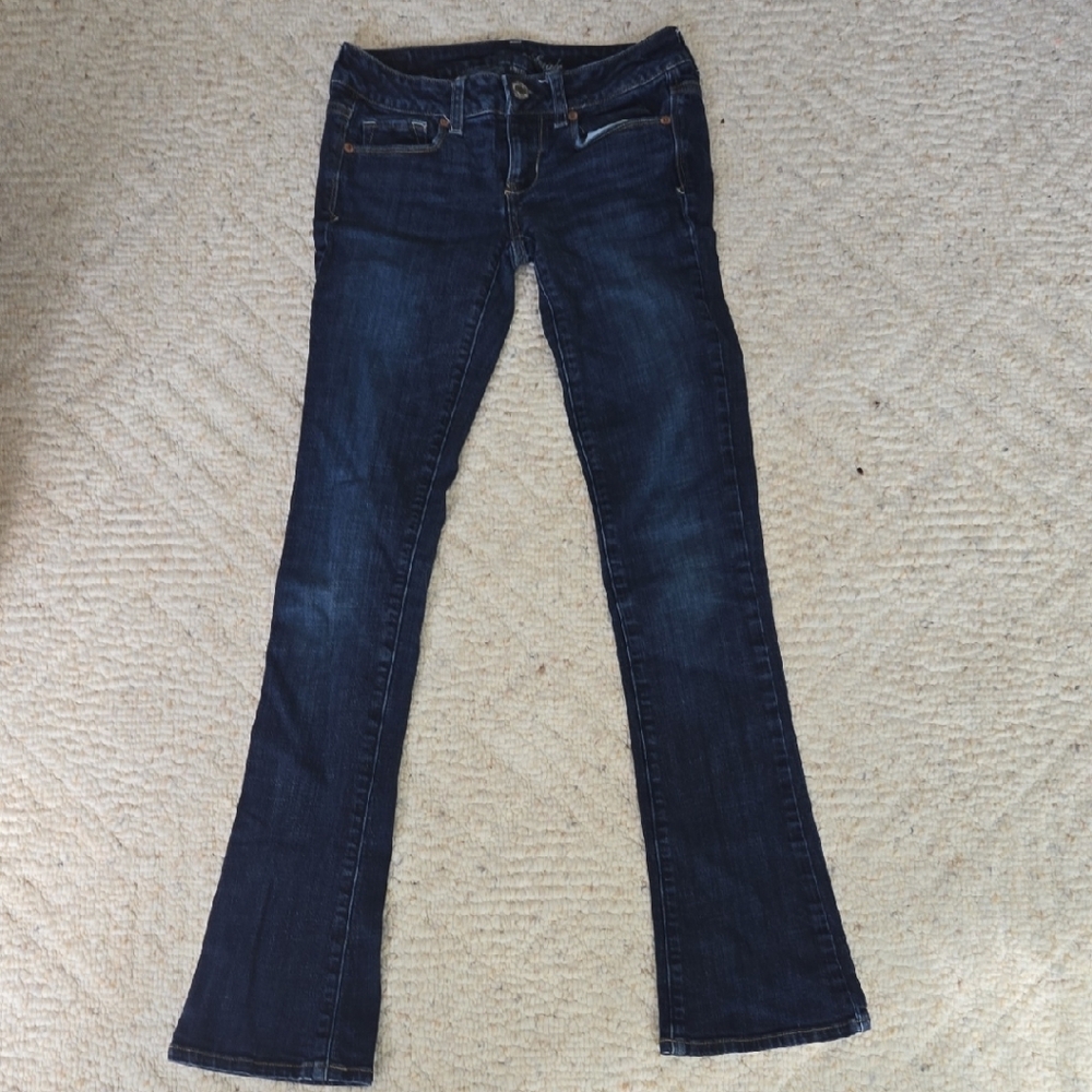 American Eagle Outfitters Dark Blue Flare Jeans